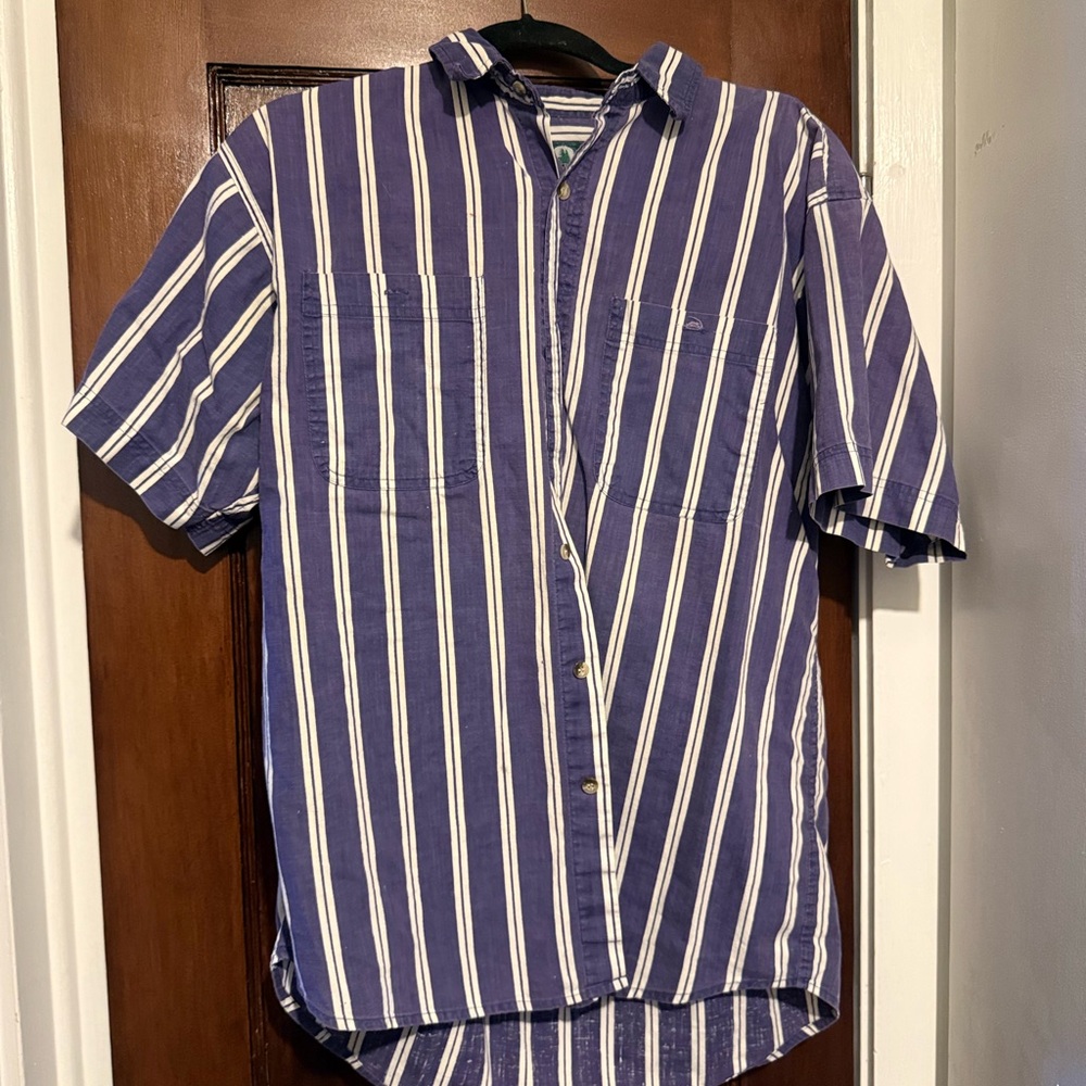 Vintage 90’s Western Timber Trail striped shirt